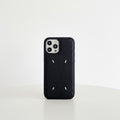 Embroidered Leather Phone Case for Apple iPhone