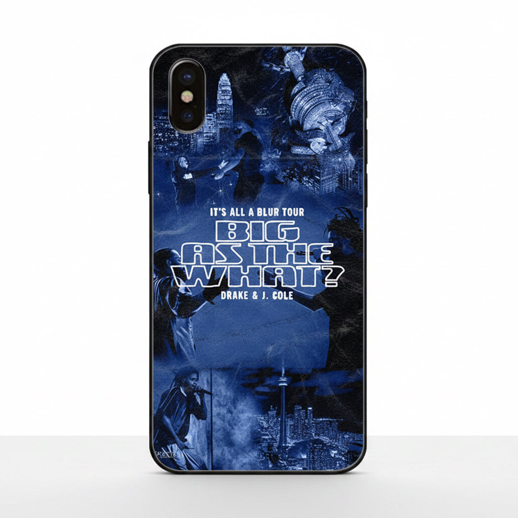 Drake Graphic Glass Phone Case