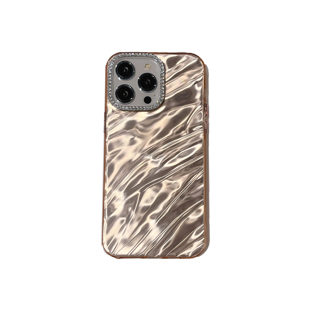 Luxury Rhinestone Detachable Lens Phone Case