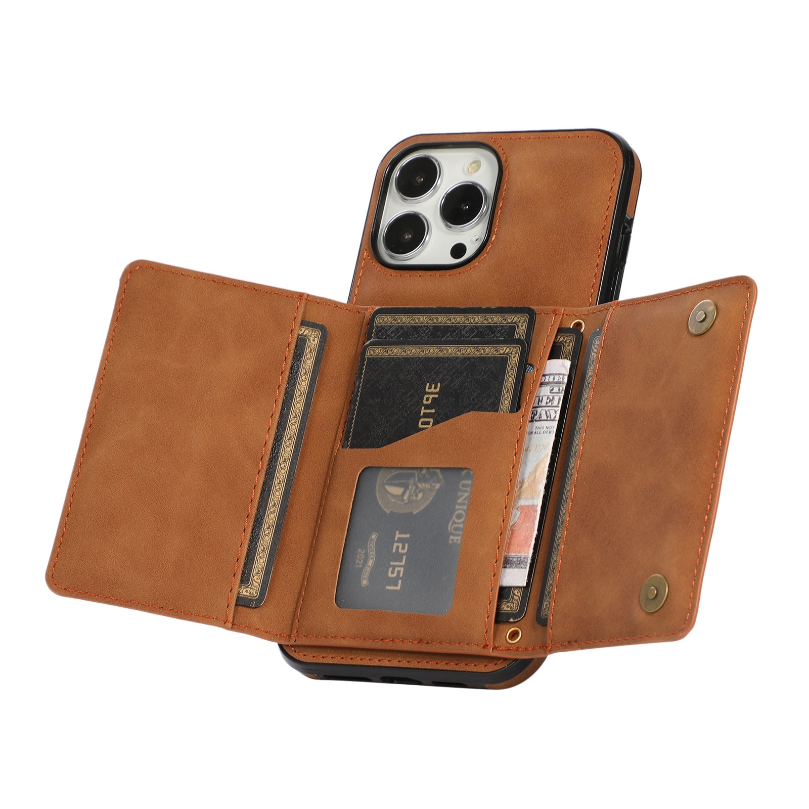 Multifunctional Wallet Leather Phone Case