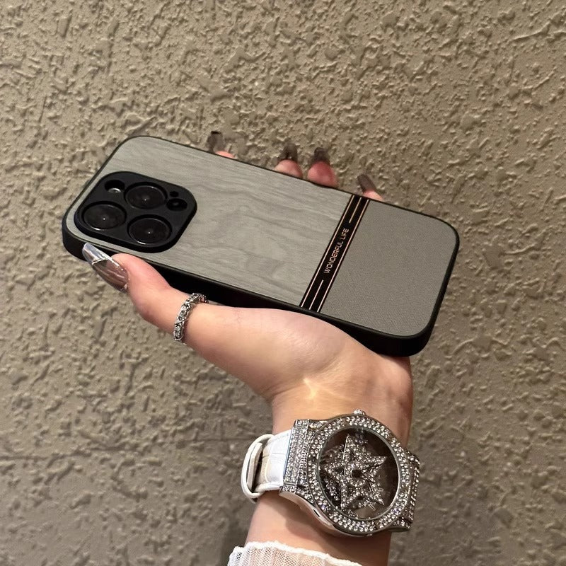 Leather Texture iPhone Protective Case